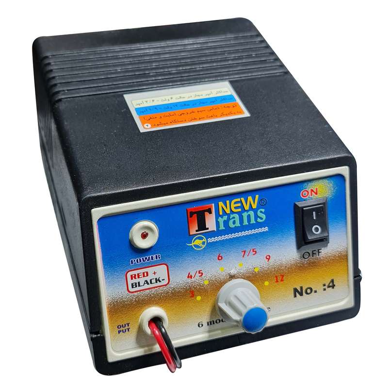 آداپتور 12 ولت 1.4 آمپر نیو ترانس مدل ولتاژ متغیر 20w-4 آداپتور 12 ولت 1.4 آمپر نیو ترانس مدل ولتاژ متغیر 20w-4