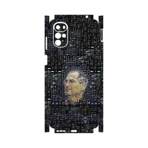 MAHOOT 2 Collage of Steve Jobs-FullSkin Cover Sticker for Motorola Moto G22