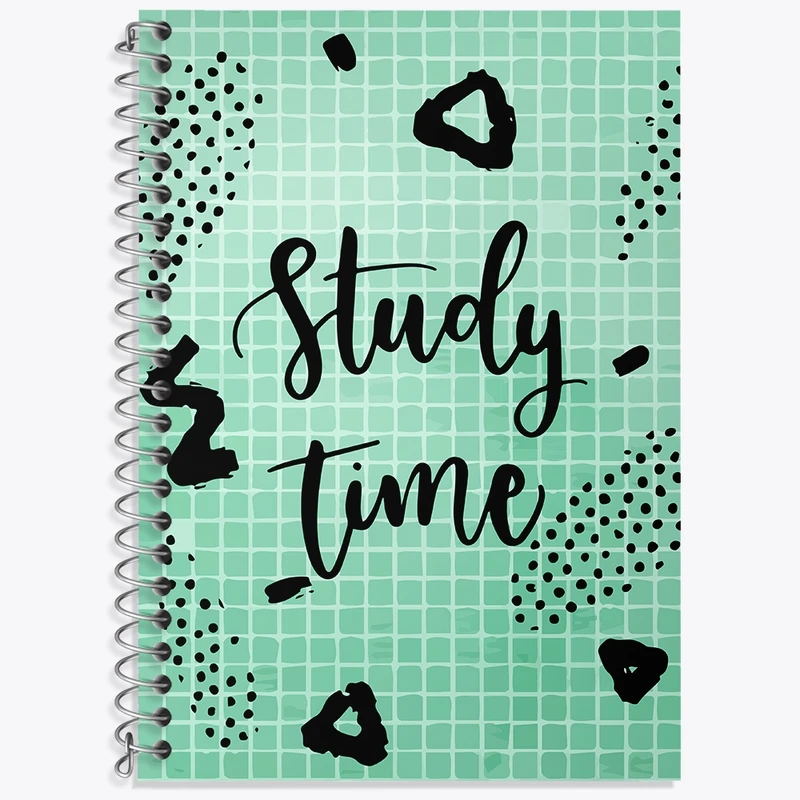 دفتر لغت 50 برگ خندالو طرح Study Time کد N74