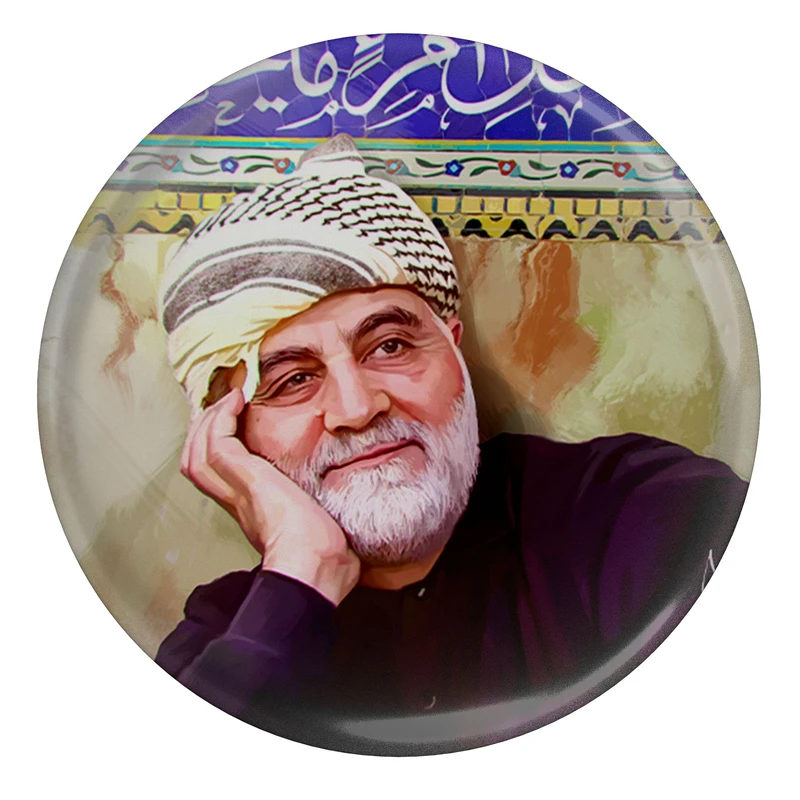 مگنت مدل S12560 طرح سردار شهید حاج قاسم سلیمانی