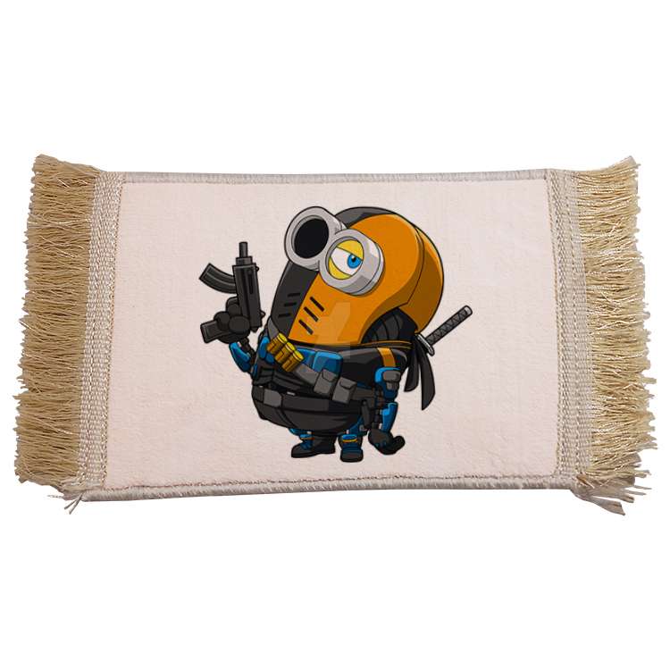 فرش ماشینی دیوارکوب مدل مینیون کد 86