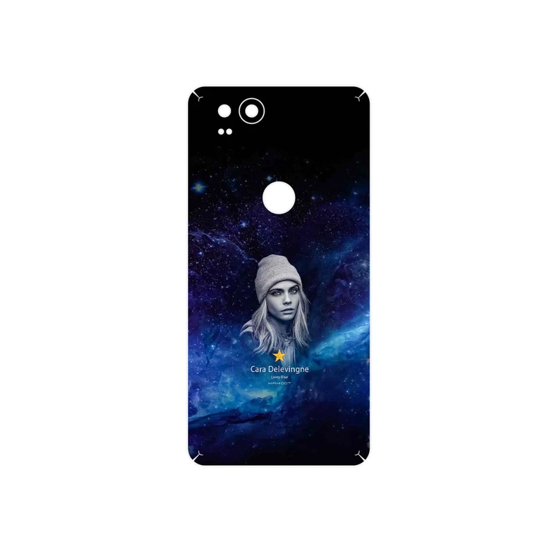 برچسب پوششی ماهوت مدل Cara Delevingne مناسب برای گوشی موبایل گوگل Pixel 2
