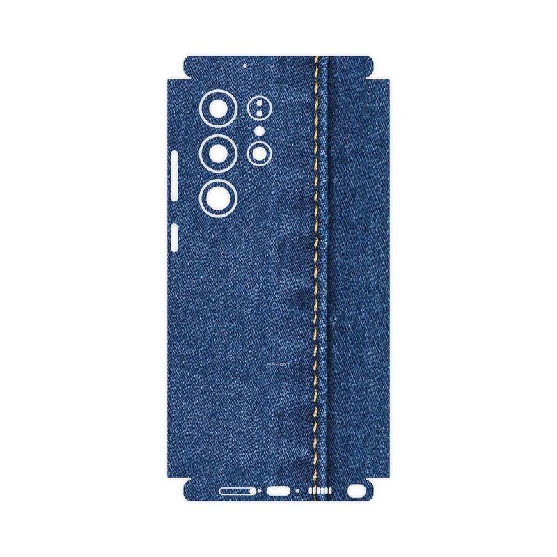 برچسب پوششی ماهوت مدل Fabric Texture 8-FullSkin مناسب برای گوشی موبایل سامسونگ Galaxy S23 Ultra