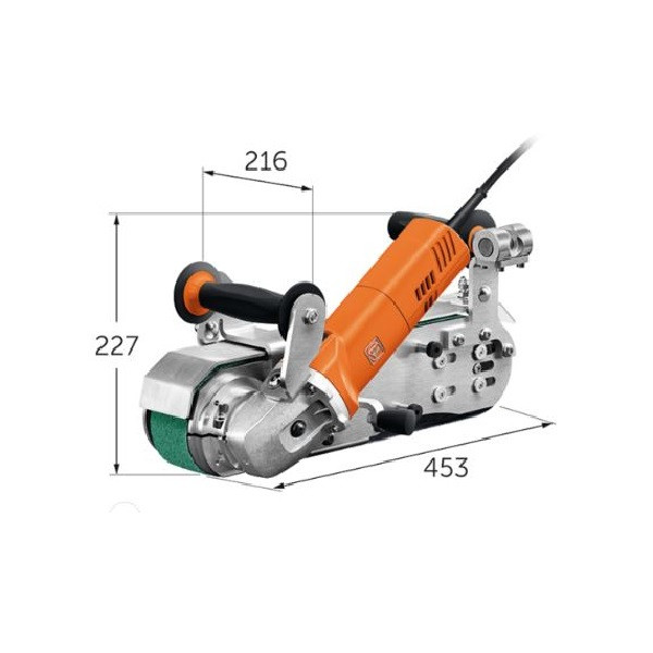 دستگاه سنباده زن فاین مدل GRIT GHB 15-50 Inox