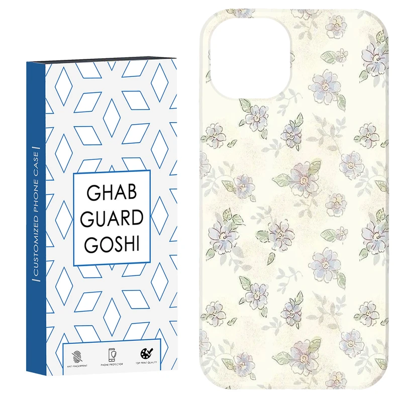 کاور قاب گارد گوشی طرح گل کد Dimo-423 مناسب برای گوشی موبایل اپل iPhone 13 / 14