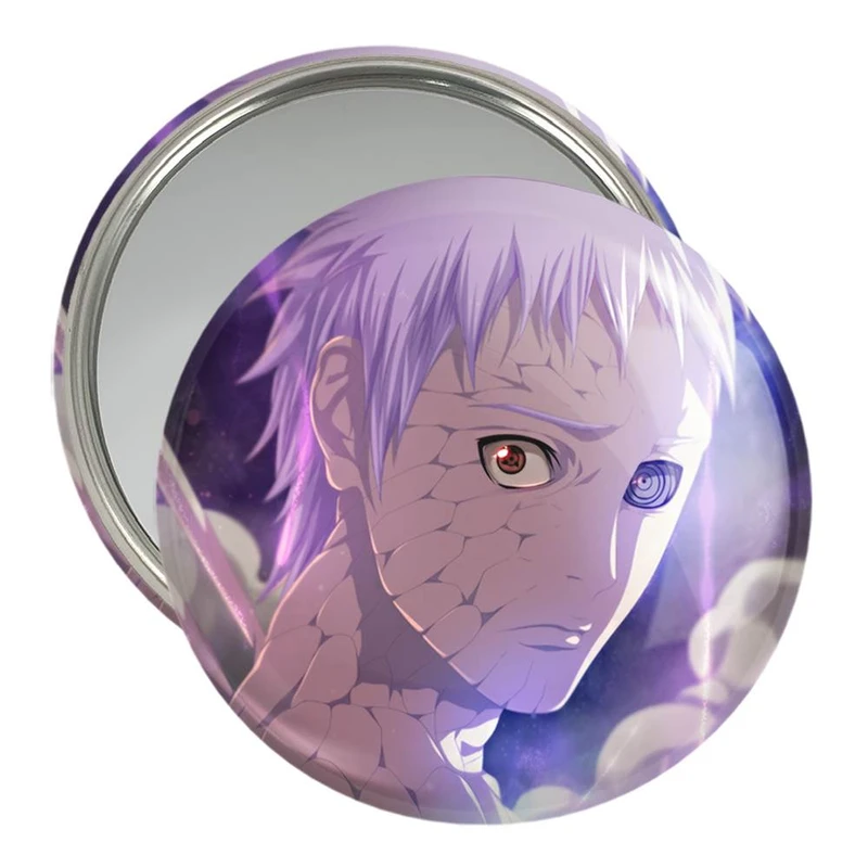 آینه جیبی خندالو مدل اوچیها اوبیتو انیمه ناروتو Naruto  کد 11239