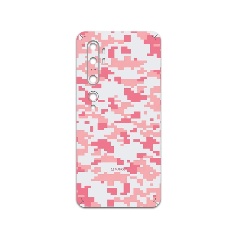 برچسب پوششی ماهوت مدل Army-Pink-pixel مناسب برای گوشی موبایل شیائومی Mi Note 10 Pro