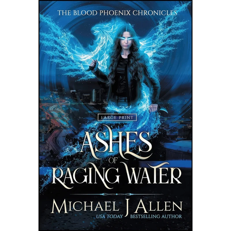 کتاب Ashes of Raging Water اثر Michael J. Allen انتشارات Delirious Scribbles Ink