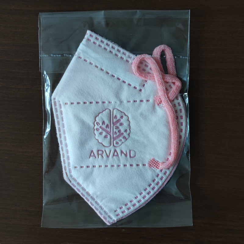 ماسک تنفسی کودک اسکول مدل KN95-2 بسته 20 عددی