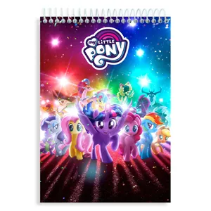 دفتر نقاشی 60 برگ های تولد مدل پونی کد A4-N051