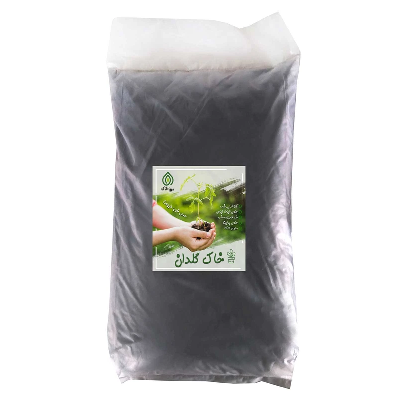 خاک گلدان مهیا خاک مدل 20Litr وزن 10 کیلوگرم