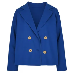 کت رسمی زنانه مدل کت لینن کراپ