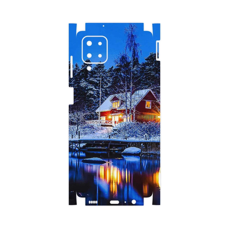 برچسب پوششی ماهوت مدل Winter Season-FullSkin مناسب برای گوشی موبایل سامسونگ Galaxy F12