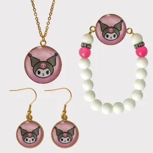 نیم ست دخترانه مدل کرومی کد 350