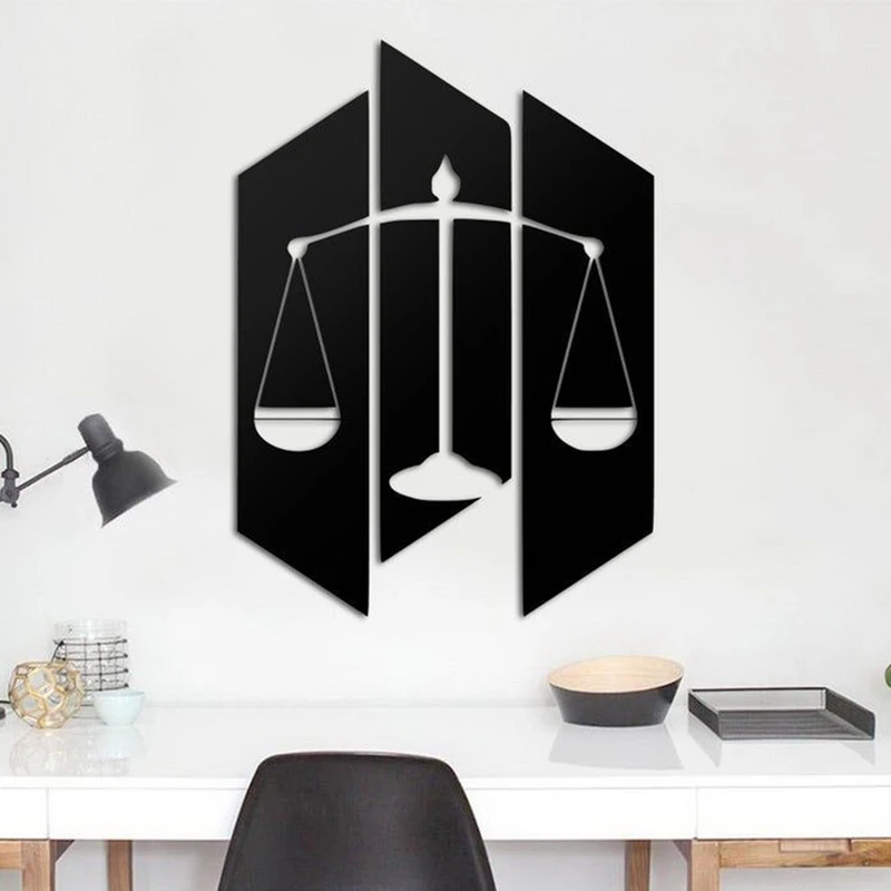 استیکر دکو رستا مدل عدالت کد C125 مجموعه سه عددی