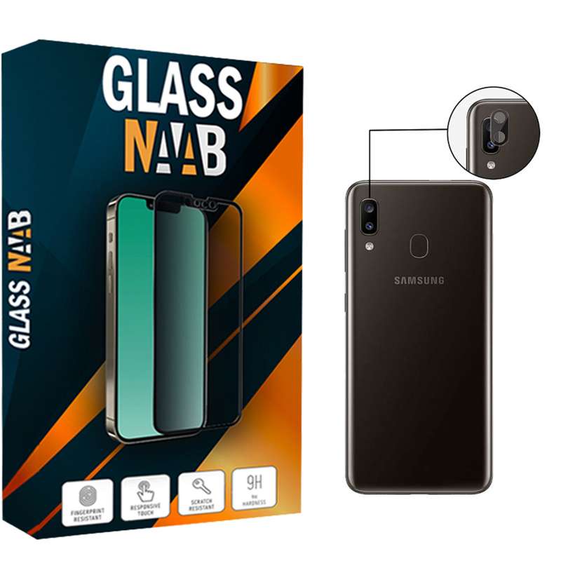 محافظ لنز دوربین گلس ناب مدل Flz-01 مناسب برای گوشی موبایل سامسونگ Galaxy A20 / A30