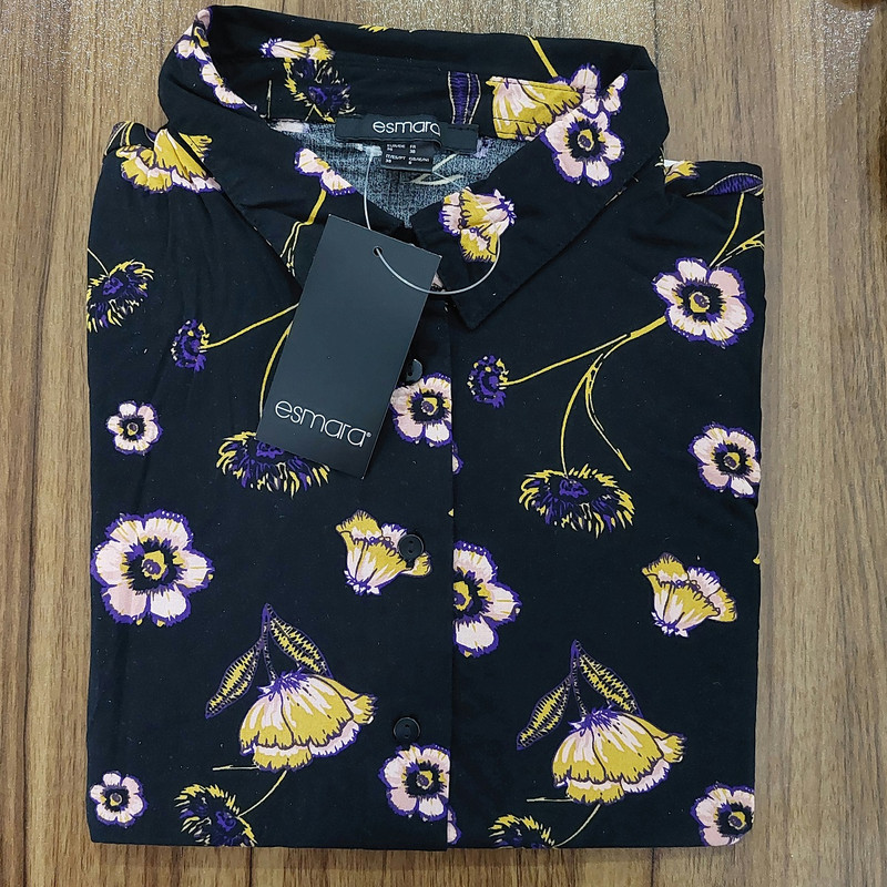 شومیز آستین بلند زنانه اسمارا مدل ویسکوز کد 13349482