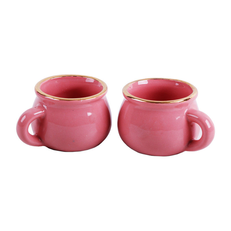 ست دو تکه لیوان سرامیکی مدل 01