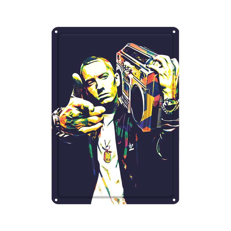 دیوارکوب مدل امینم کد  s 689 eminem 