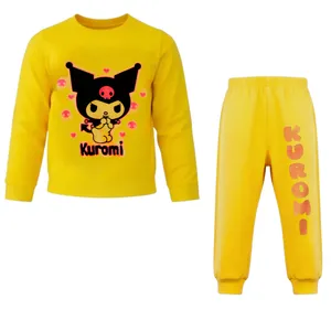 ست سویشرت و شلوار راحتی دخترانه سرینیکو مدل کرومی کد A20