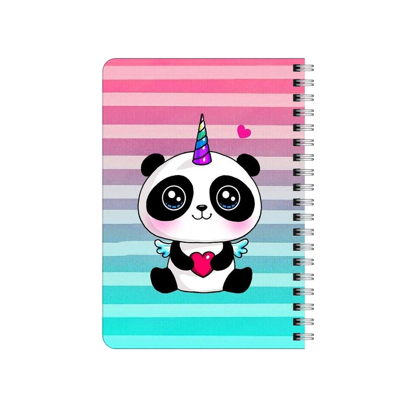 دفترچه یادداشت بامبیلیپ مدل چوبی طرح پاندا و کلاه تولد کد 1928017