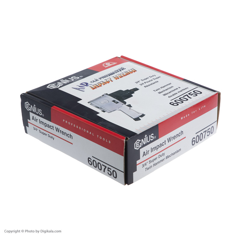 آچار بکس بادی جنیوس تولز مدل 600750 درایو 3/4 اینچ