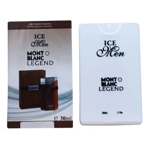 عطر جیبی مردانه آیس من مدل Mont Blanc Legend حجم 30 میلی لیتر