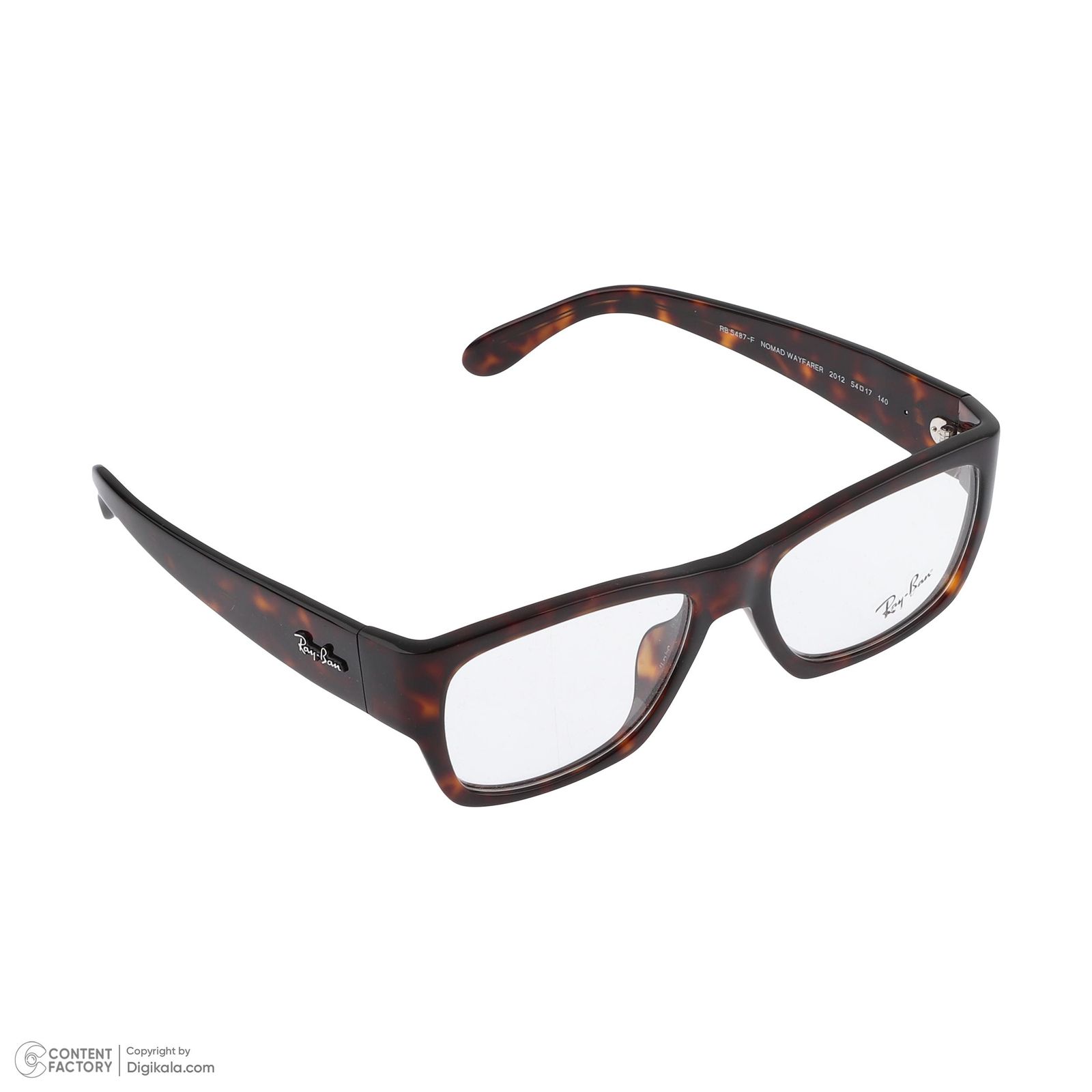 فریم عینک طبی ویفرر (Wayfarer) ری بن مدل 0RX5487F-2012-54 مناسب برای صورت گرد، قلب و بیضی - - 11