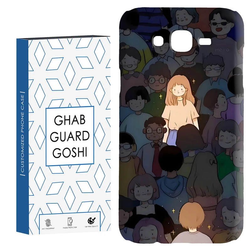 کاور قاب گارد گوشی طرح ست دخترانه کد Dimo-061 مناسب برای گوشی موبایل سامسونگ Galaxy J7 2015 / J7 core / J700