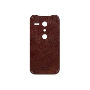 MAHOOT Natural-Leather Cover Sticker for Motorola Moto G