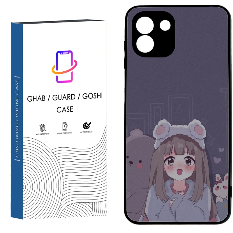 کاور قاب گارد گوشی طرح دخترانه کد 87 - TPU مناسب برای گوشی موبایل سامسونگ Galaxy A03