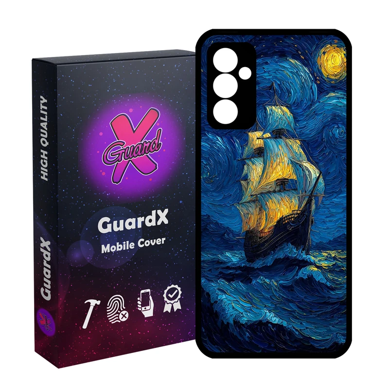 کاور گارد ایکس طرح کشتی ونگوگ مدل 10900 مناسب برای گوشی موبایل سامسونگ Galaxy A55 / A55 5G