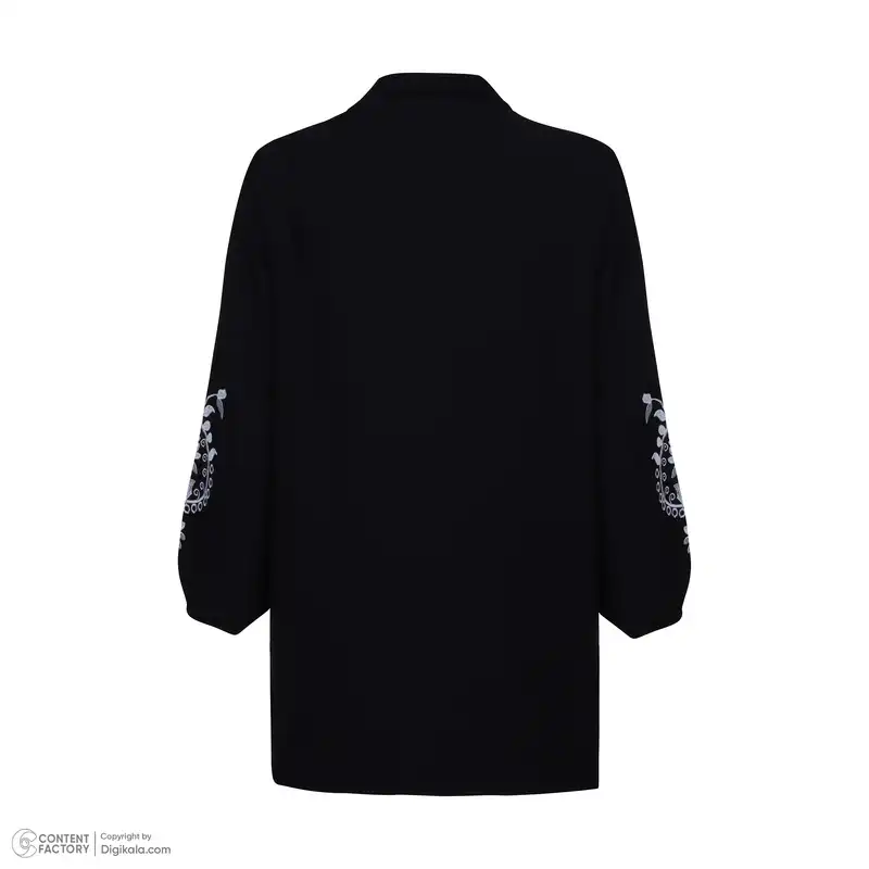 مانتو زنانه مدل ترمه رنگ سفید