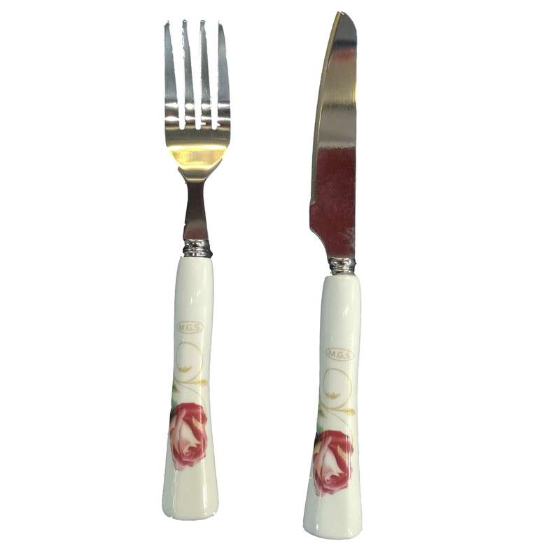 ست کارد و چنگال 12 پارچه ام جی اس کد 02