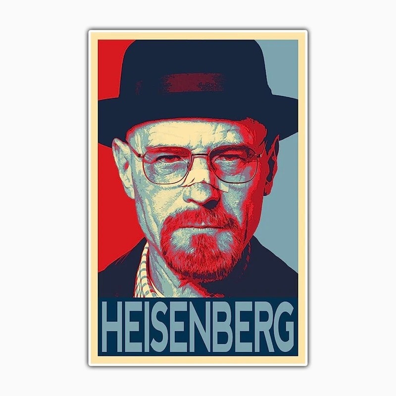 استیکر لپ تاپ و موبایل بووم طرح هایزنبرگ مدل RB کد FR22