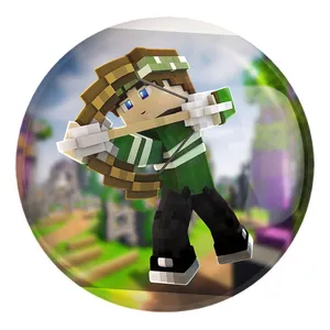 پیکسل خندالو طرح بازی ماینکرافت Minecraft کد 23228 مدل بزرگ