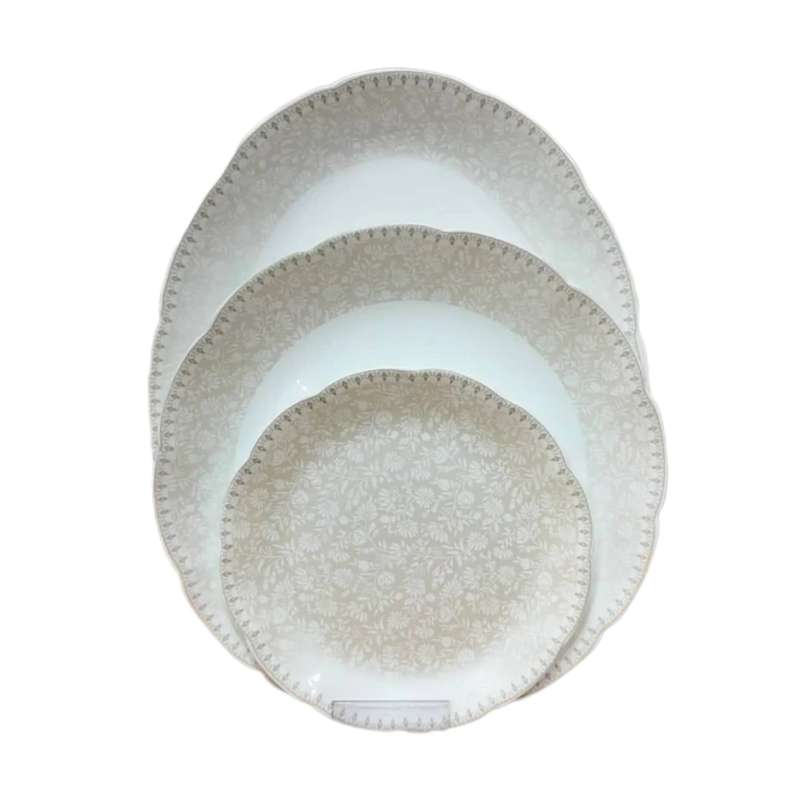 سرویس غذاخوری 26 پارچه 6 نفر دینو مدل آرکوپال 703 نیلوفری