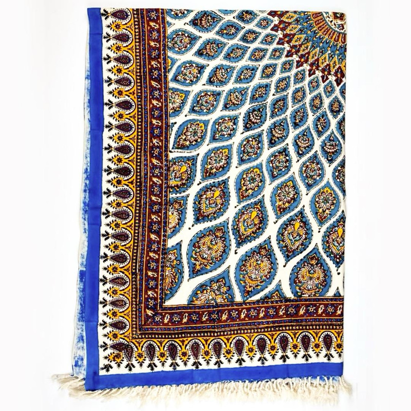 رومیزی قلمکار مدل طلوع