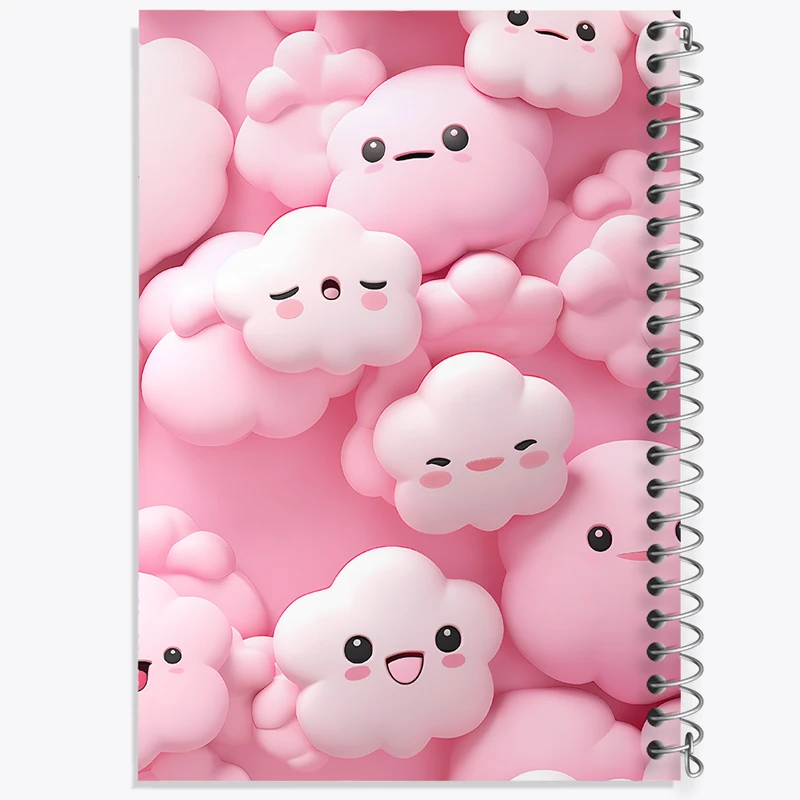 دفتر لیست خرید 50 برگ خندالو طرح ابر کیوت کد N4066