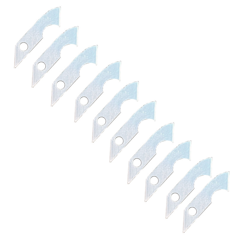 تیغ پلکسی بر مدل 0.04 بسته ده عددی