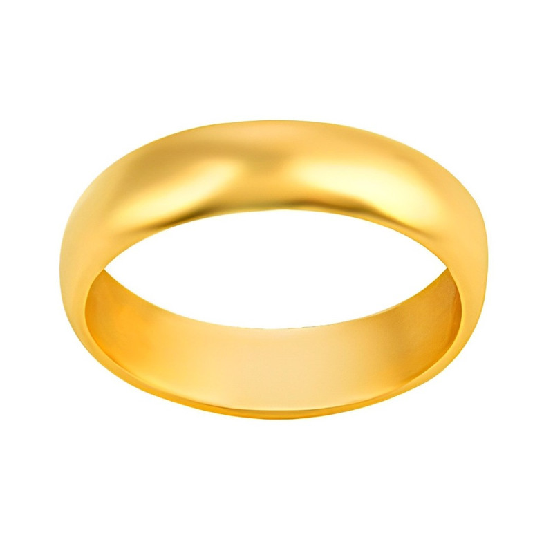 انگشتر طلا 18 عیار زنانه نوا گلد مدل حلقه ای رینگ