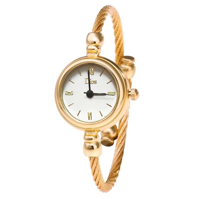 ساعت مچی عقربه ای زنانه مدل النگویی ظریف کد Gw ساعت مچی عقربه ای زنانه مدل النگویی ظریف کد Gw