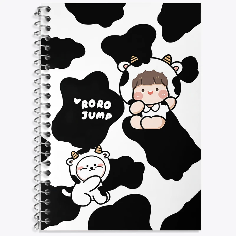 دفتر لغت 50 برگ خندالو طرح رورو جامپ کیوت کد N3932