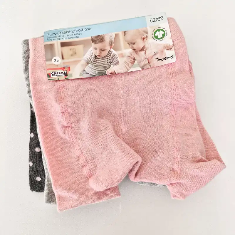 جوراب شلواری نوزادی ایمپی دیمپی مدل SEP-IMP65 مجموعه 3 عددی