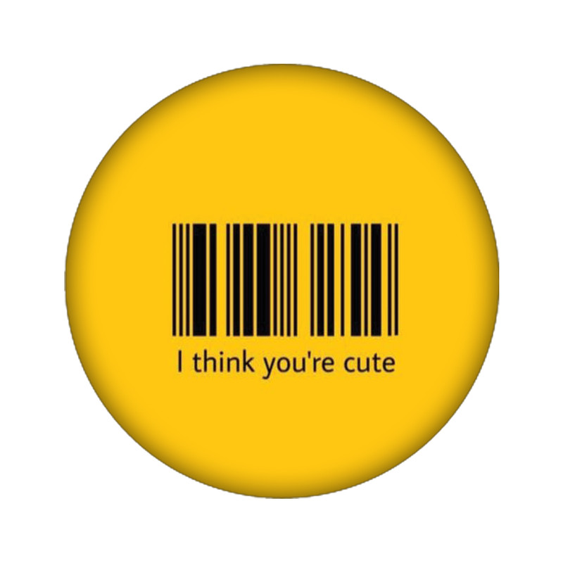 استیکر تزئینی موبایل مدل بارکد کد 3723