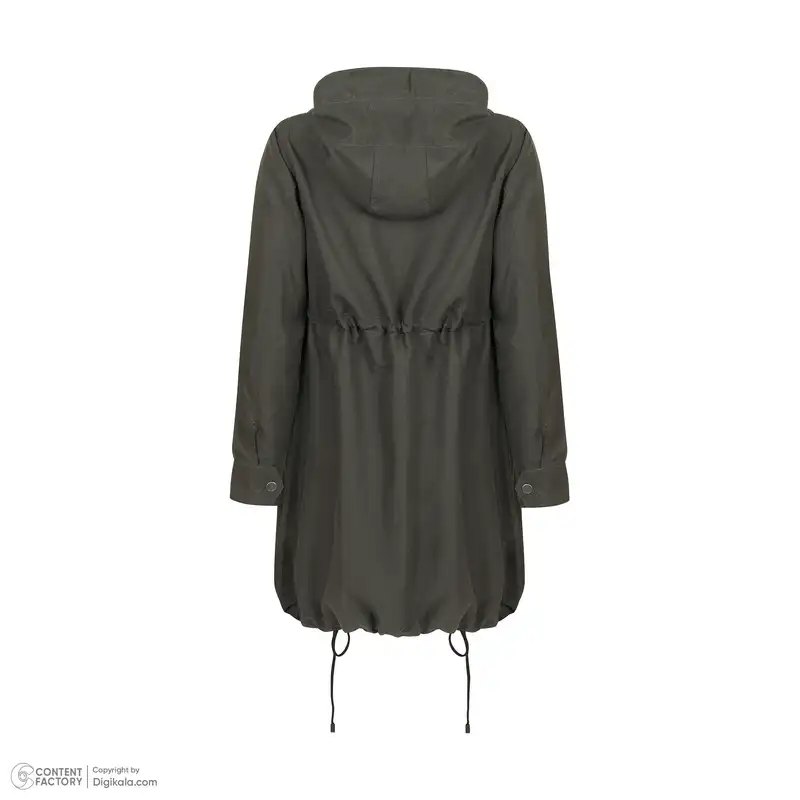 بارانی زنانه مدل کلاه دار