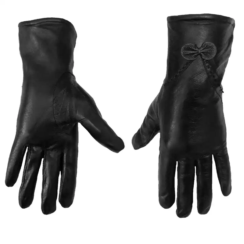 دستکش زنانه رومانی مدل چرم کاترین