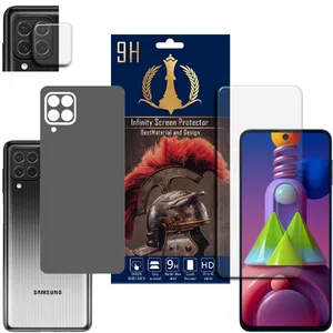 Infinity PRO MAX Cover Sticker For SAMSUNG GALAXY M62 / F62 with Screen and Lens Protector