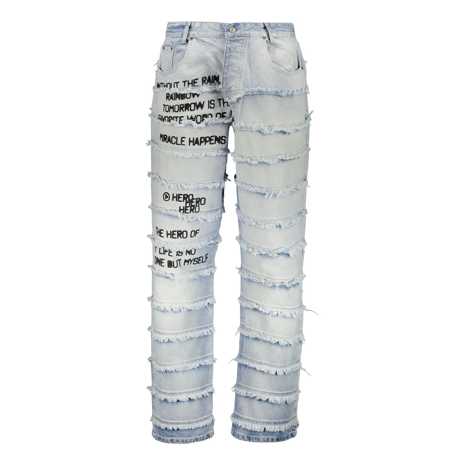 شلوار جین آزاد مردانه لوسیفر مدل 77570 -  - 2