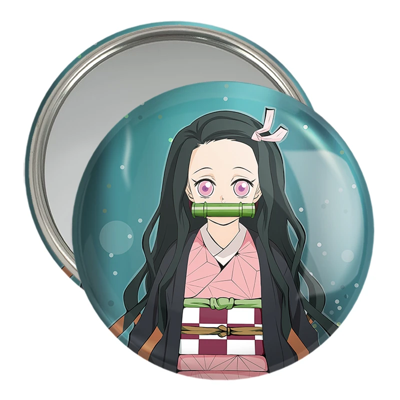 آینه جیبی خندالو مدل نزوکو انیمه شیطان کش کد 27010